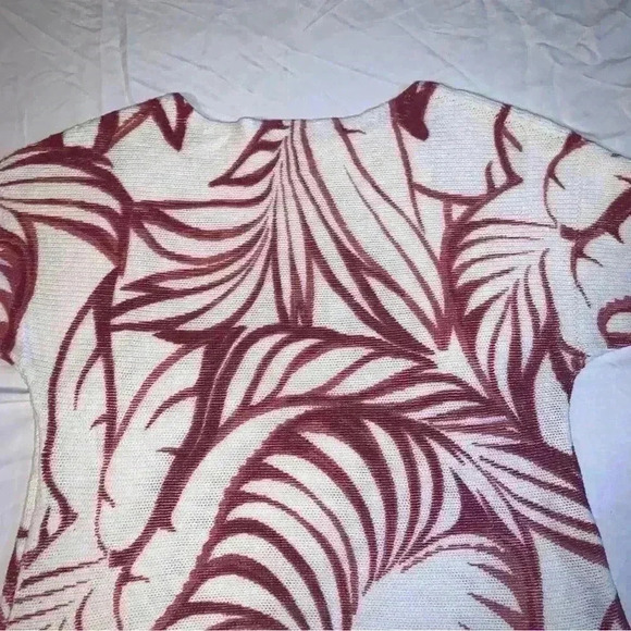 Chico's Women's Pullover Sweater Short Sleeves Size 1(medium) - Picture 11 of 14